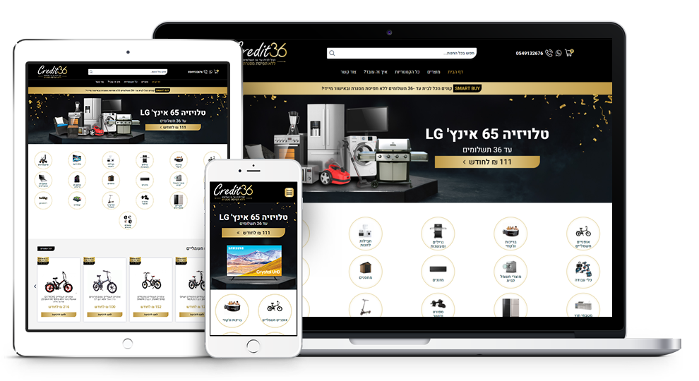 בניית אתרי חנות