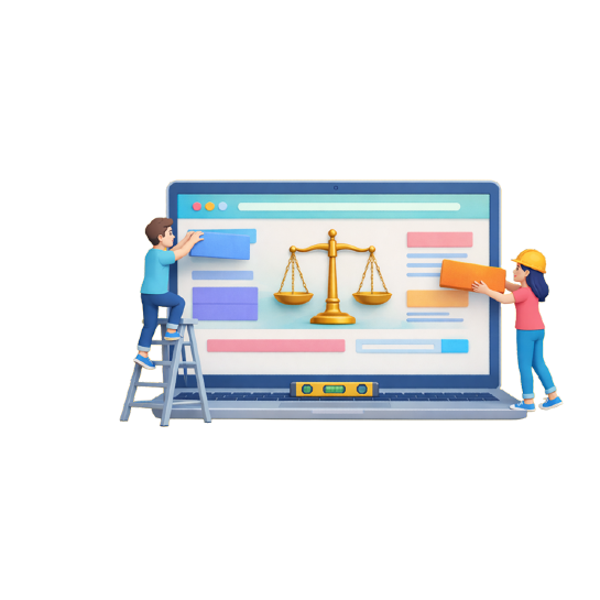 בניית אתר לעורך דין